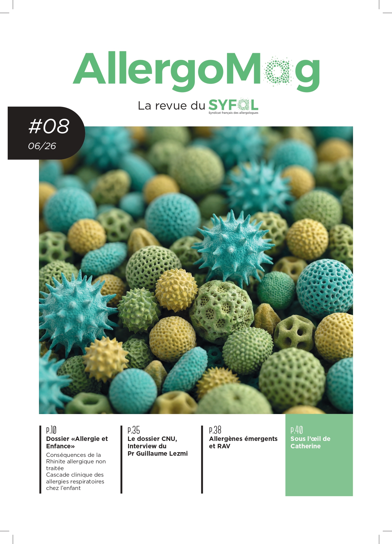Couverture Allergomag N°8